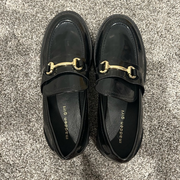 Black Madden Girl Loafers - Picture 1 of 5
